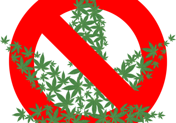 大麻を禁止する図